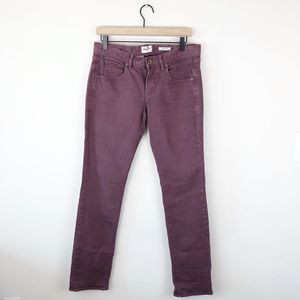 Madewell Faded Purple Skinny Jeans